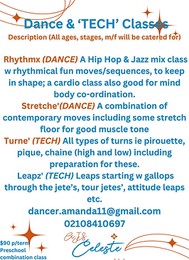 AJSCeleste Dance Classes Description.png