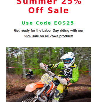 End of Summer Sale