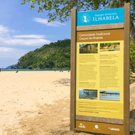 Sinalização em Madeira Plástica para o Parque Estadual de IlhaBela