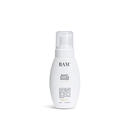 BAM Boost Styling Mousse | BAM blowout & makeup