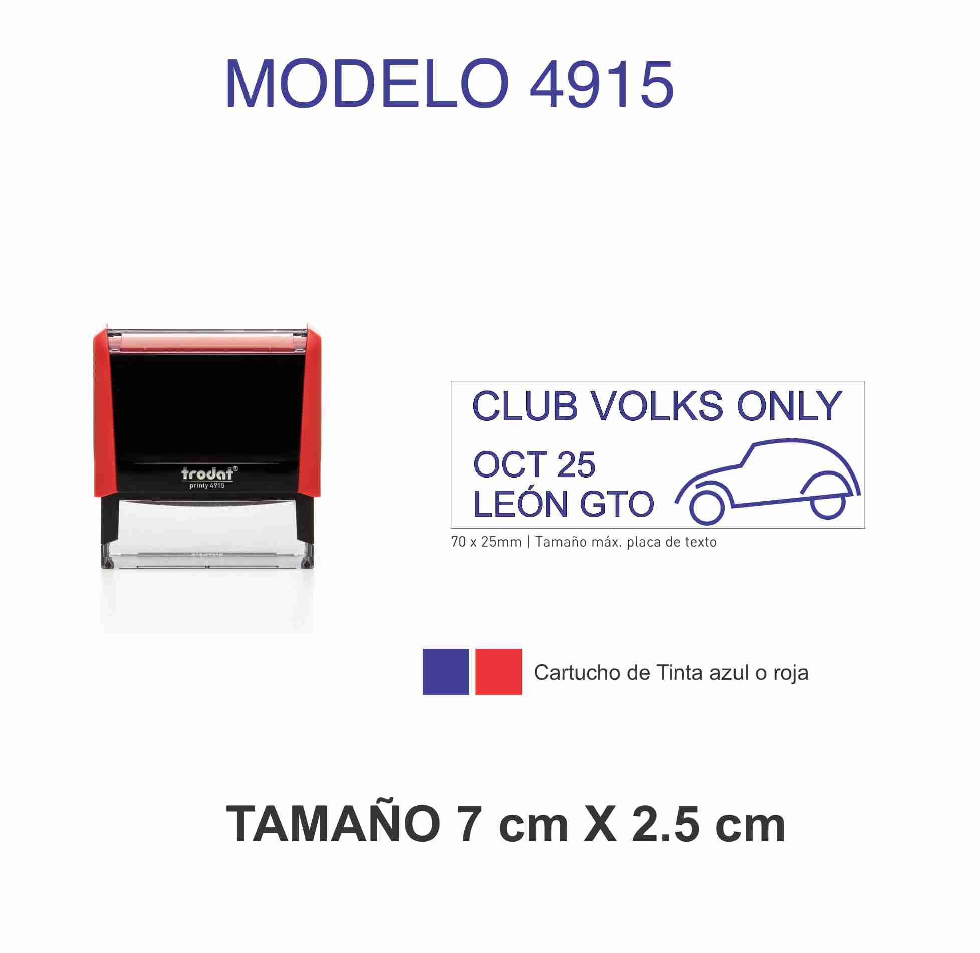 SELLO DE GOMA TRODAT PRINTY 4915