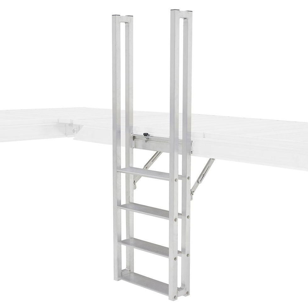 Ladder for easy in/out of the water!