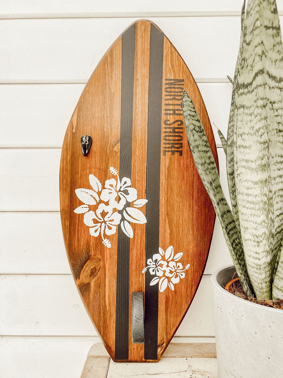 Schlüsselbrett im Surf Design