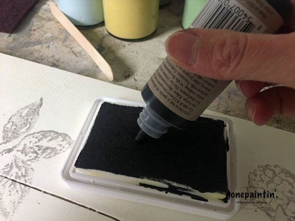 IOD Stamps im Vogeldesign