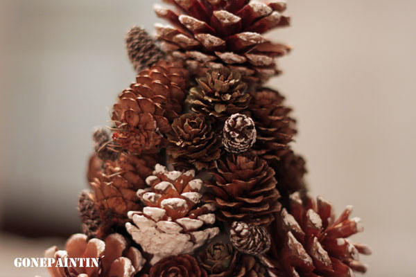 DIY Dekotanne shabby chic style gonepaintin