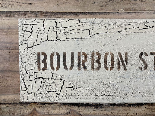 KRAKELIEREN MIT ACRYL PAINT