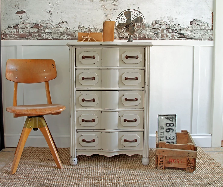 Paint furniture with Fusion Mineral Paint in Cathedral Taupe