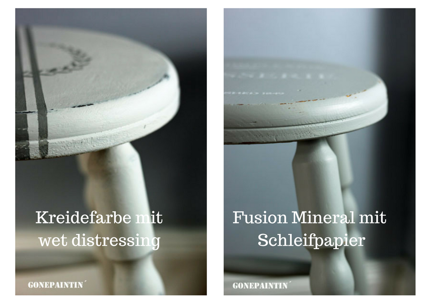 Vergleich beider Farben