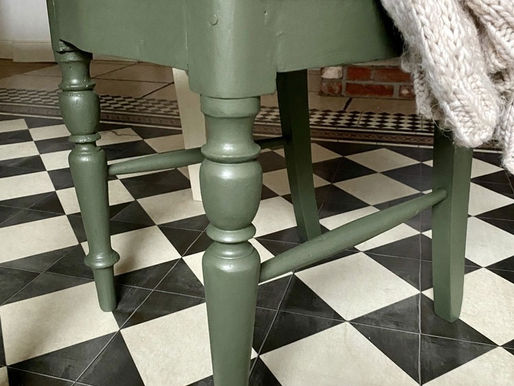 Fusion Mineral Paint in Bayberry - So vintage!