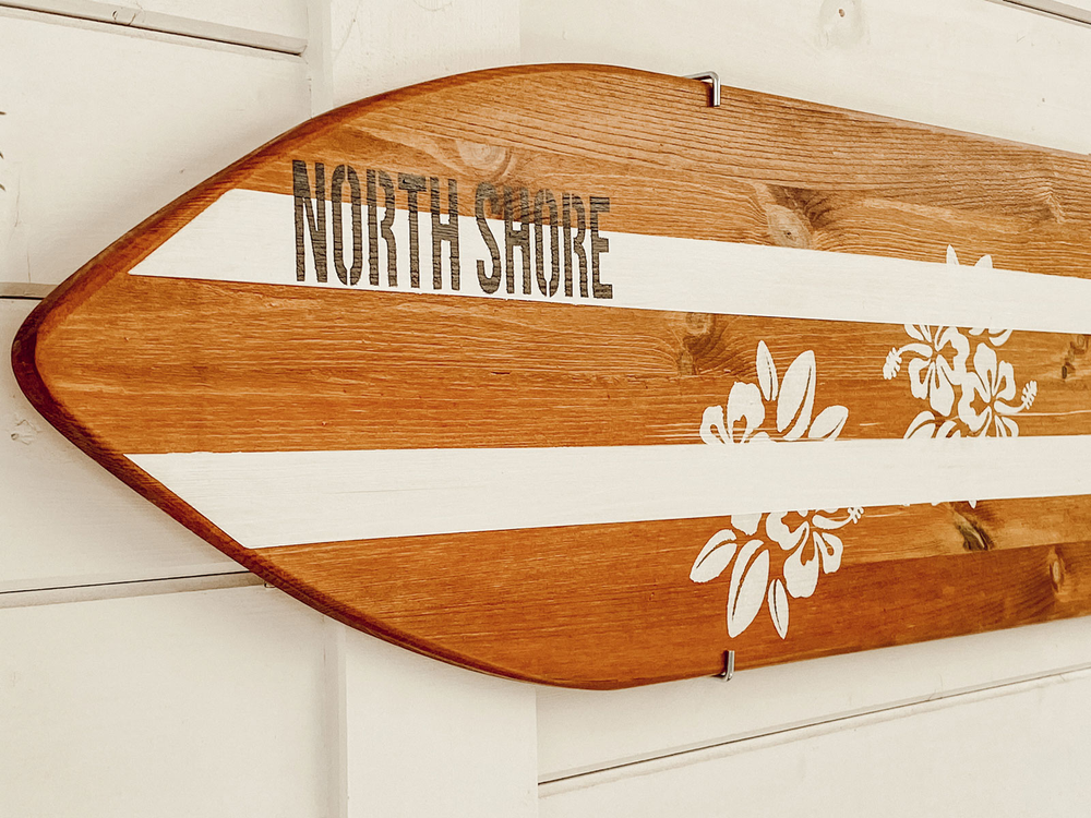 DIY Surfbrett zur Deko bauen