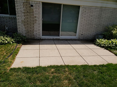 Patio Restoration in Oakland County, Michigan