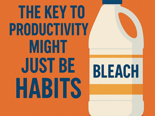 We've never run out of bleach!