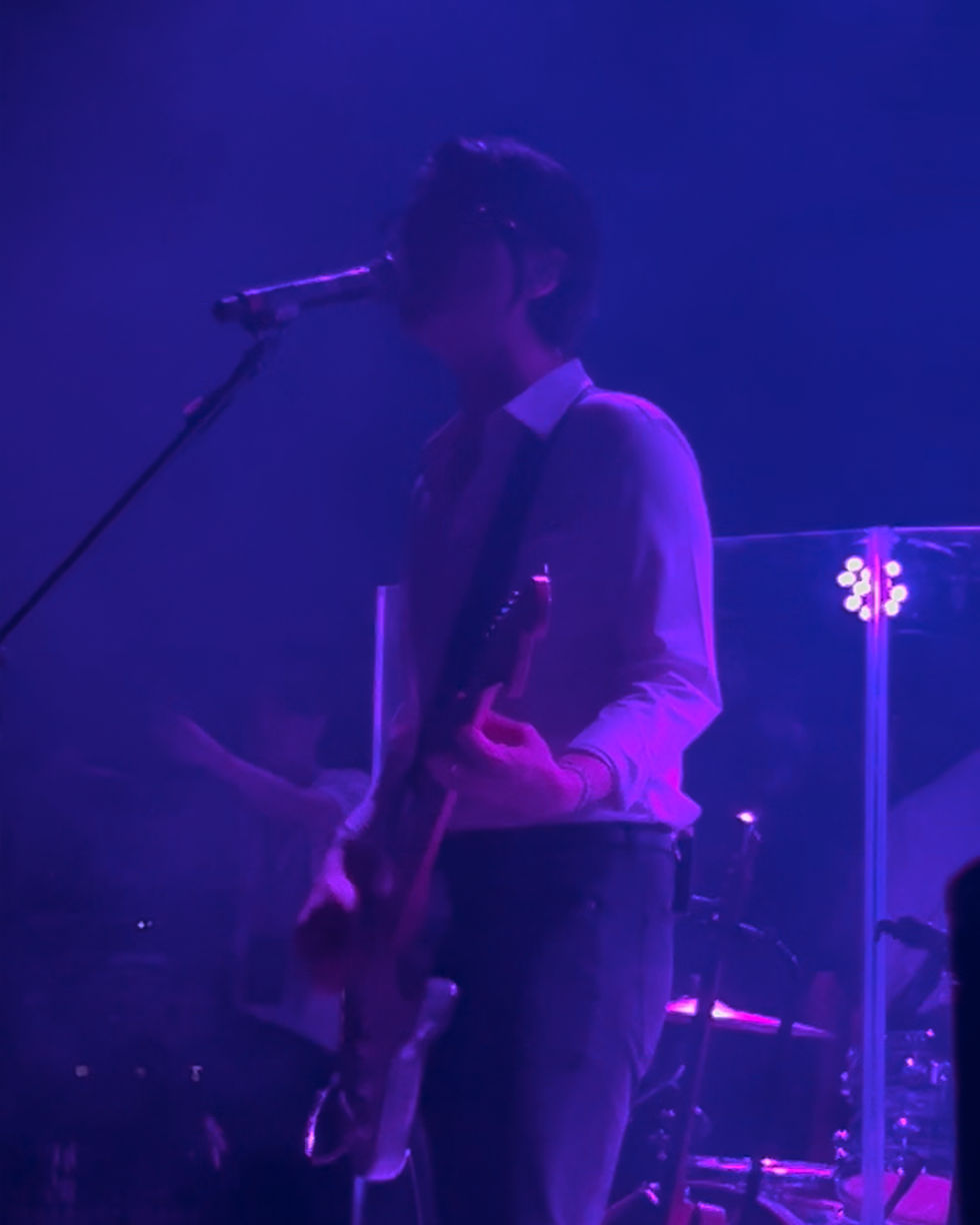 A photo I took myself at his London gig