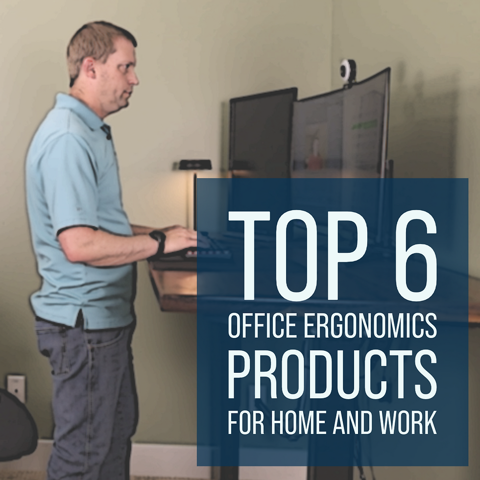 Top 6 Office Ergonomics Products for Home and Work