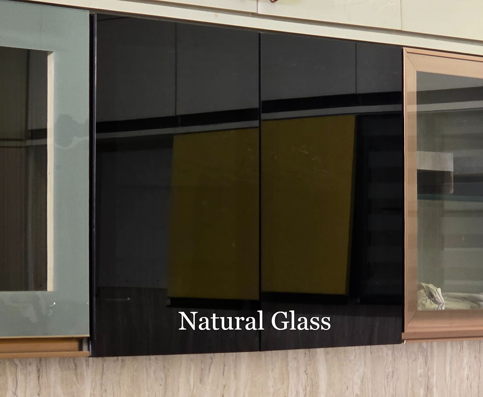 Premium Reflection on Glass