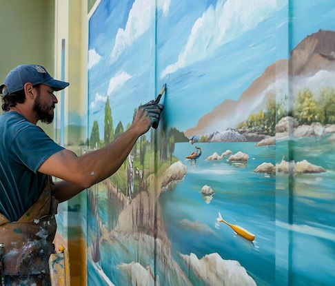 How Creative Graphics Turn Empty Walls into Brand Assets?