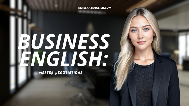 Business English Negotiations Course