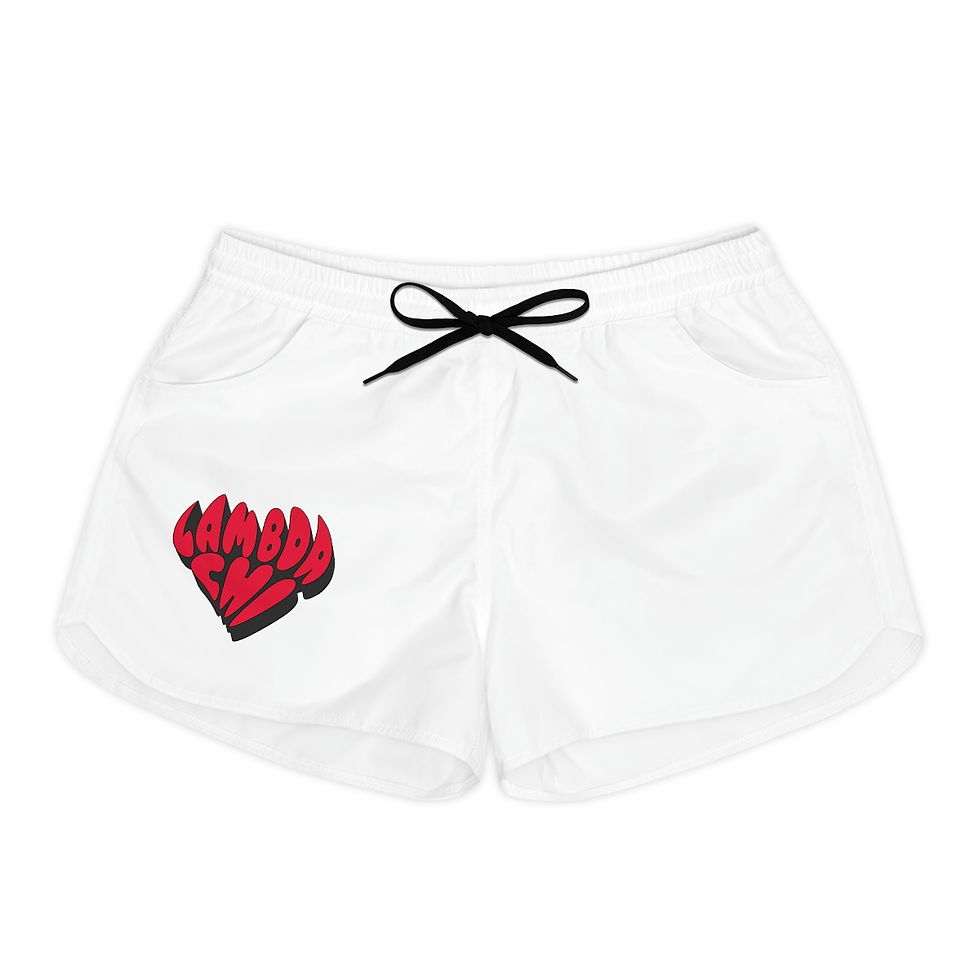 Thumbnail: Lambda Chi Heart Womens Shorts