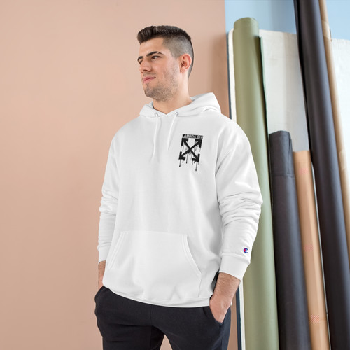 LXA X Champion Off-White Hoodie | LXA Miami Merch