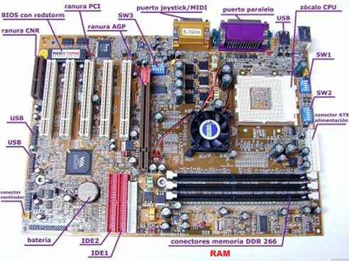 Estructura interna de un computador