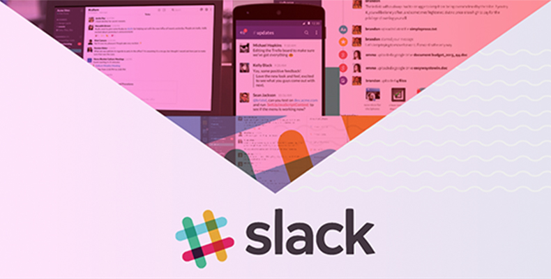 Screengrab of Slack software