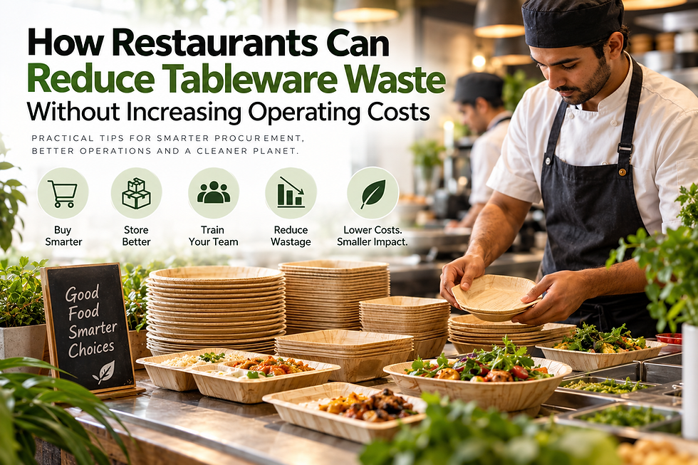 How Restaurants Can Reduce Tableware Waste Without Increasing Operating Costs