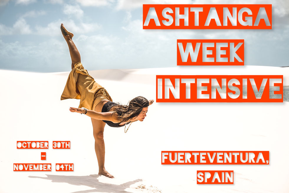 Ashtanga Week Intensive Fuerteventura - Spain