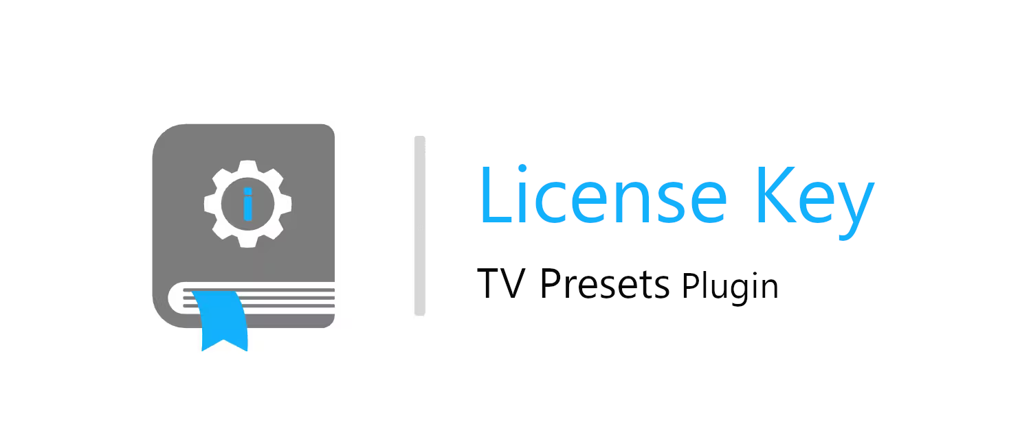 QSys TV Presets Plugin license