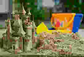 A magical sandcastle
