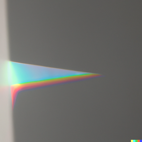 DALL·E 2023-04-04 20.35.18 - prism of color shining on white wall.png