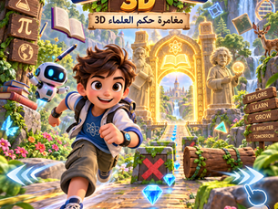 Cover artwork for Scientist Wisdom Quest 3D online game