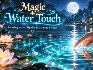 Magic Water Touch – Relaxing Water Ripples & Calming Sounds