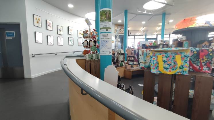 Thameside Nature Discovery Park gift shop cafe accessibility 