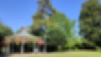The War Memorial Park bandstand