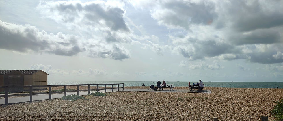 Hayling Island Beach wheelchair accessible walkway