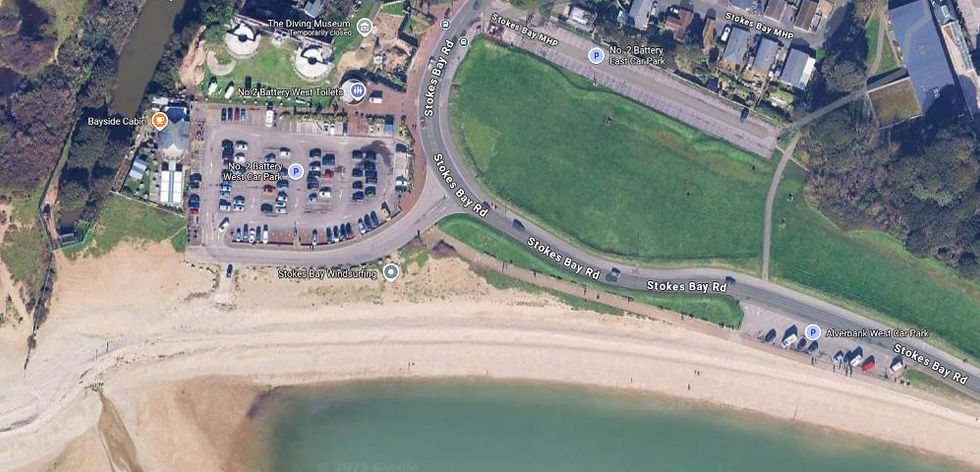 No. 2 Battery West Car Park stokes bay