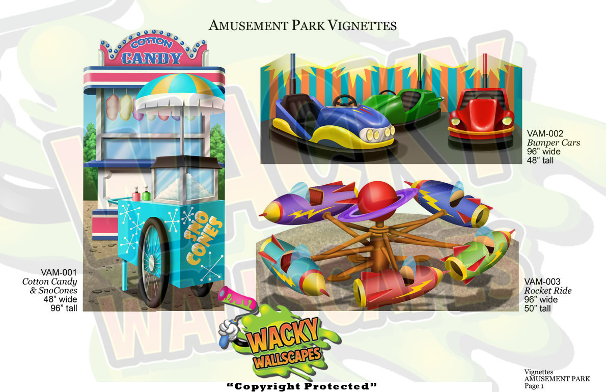 amusement park vignettes