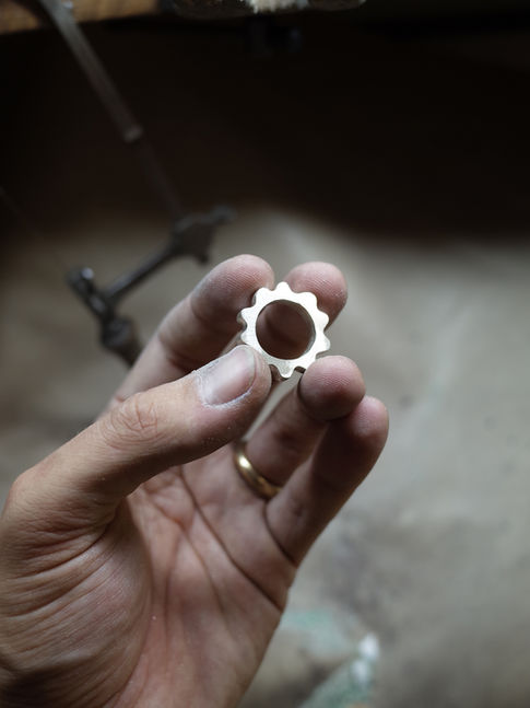 silver ring - Paul Pichler Schmuck, Wien