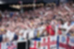 Torcida da Inglaterra I Reprodução I Instagram