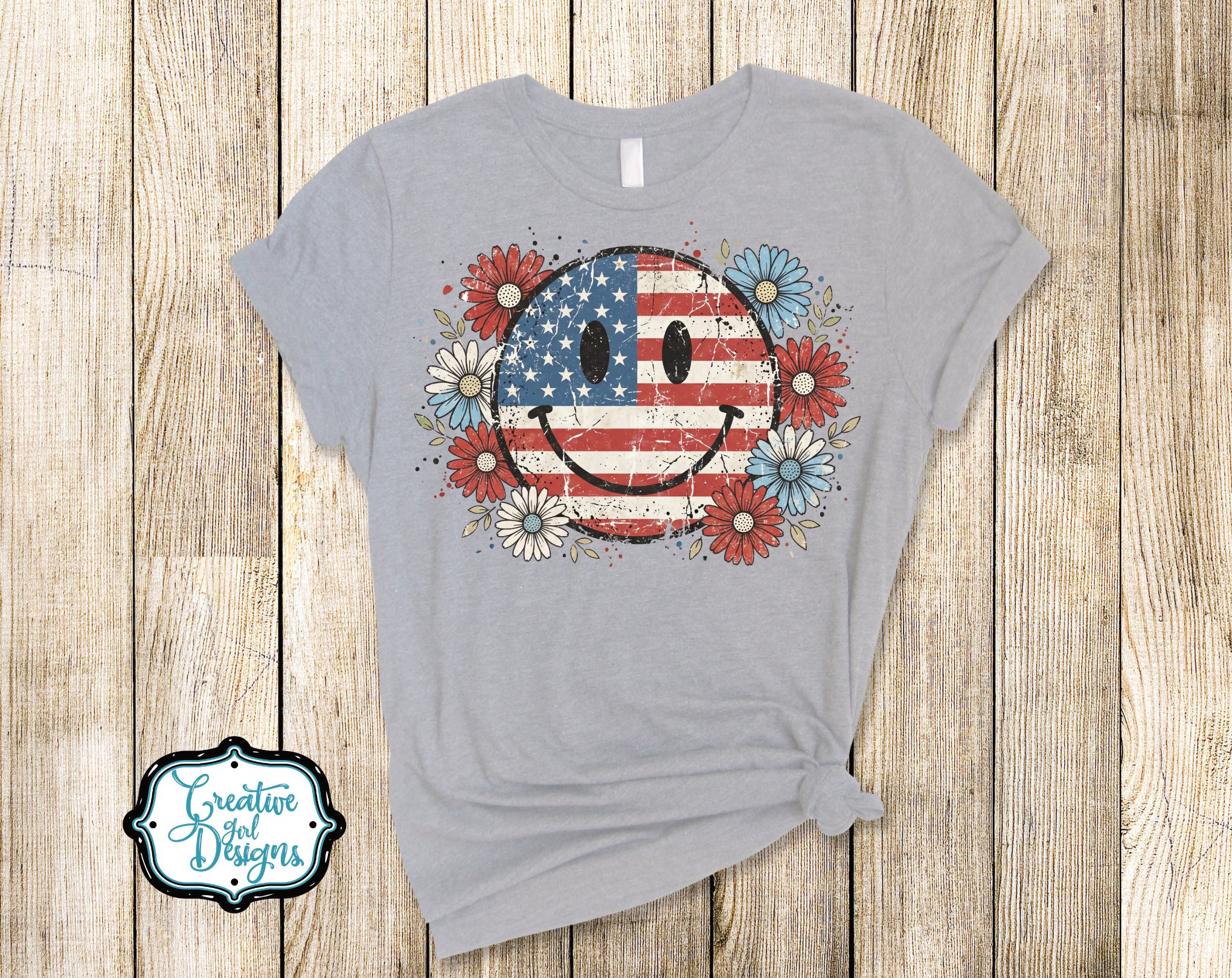 America Happy Face