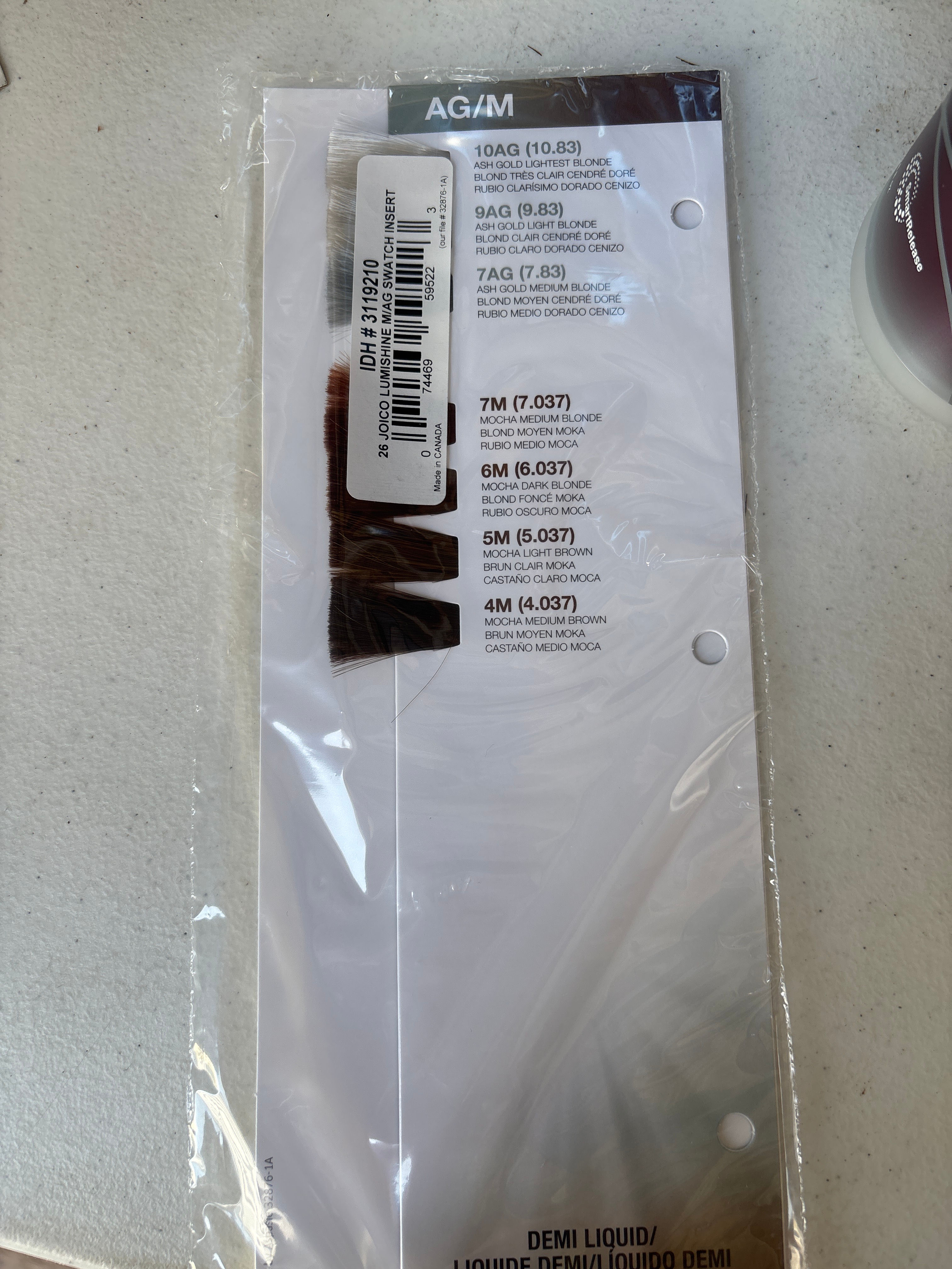 Lumishine M/AG Swatch Insert 3119210
