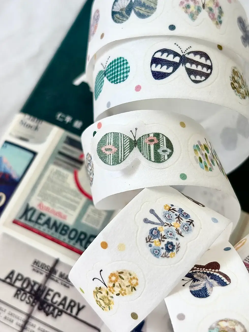 Thumbnail: Flower Butterfly - Washi Tape