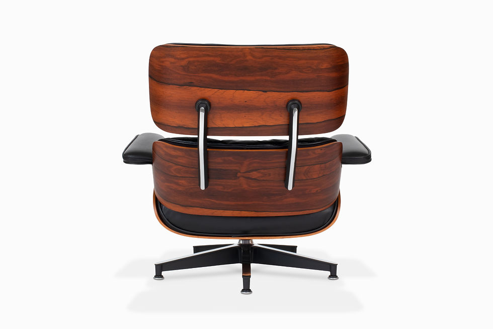 Thumbnail: Vintage 2nd Generation Herman Miller Eames Rosewood Lounge Chair and Ottoman