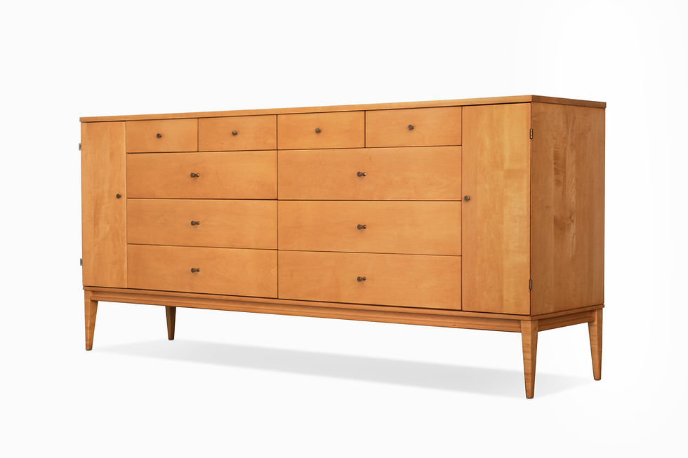 Thumbnail: Vintage Mid Century 20 Drawer Dresser by Paul McCobb