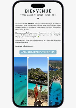 Page d'exemple E-book MAJORQUE Carla & Matthias