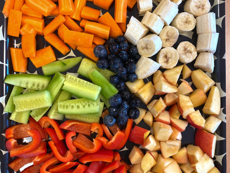 Obst und Gemüse stärkt unsere Löwenzähnchen