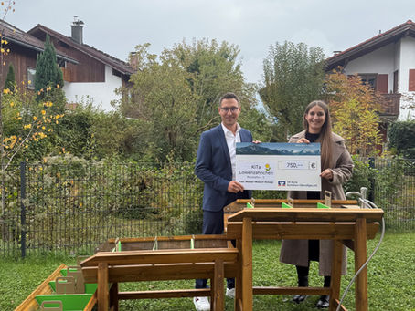 Danke an die Raiffeisenbank