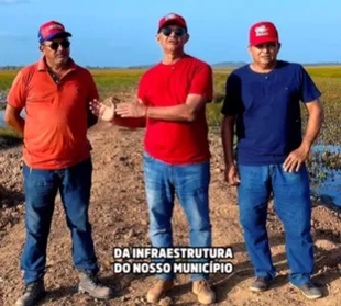 Prefeito Zé Martins acompanha recuperação de barragens nos campos de Bequimão