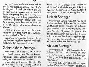 Zeitmangel - damals wie heute?