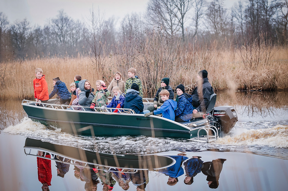 Buiten in de natuur